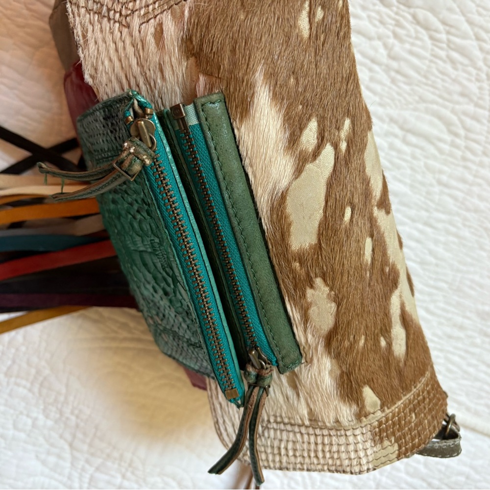 Jerome Dreyfuss Lucien bag in a multicolored crossbody style - Picture 6 of 9